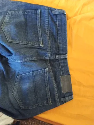 Jeans Uomo Straight TG46 SZ32 Blu