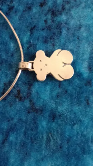 Collar Tous Oso Plata