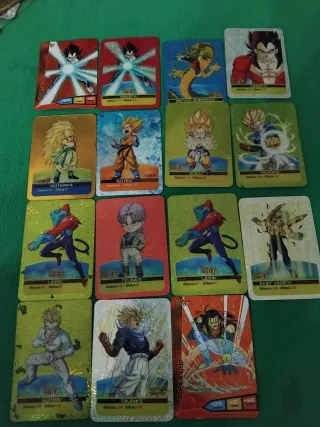 52 Carte lamincard Dragonball GT