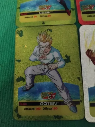 52 Carte lamincard Dragonball GT