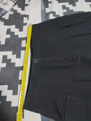 Falda pantalón negra