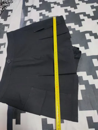 Falda pantalón negra