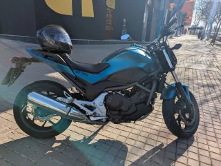 Honda NC700S Moto Naked Azul/Negro