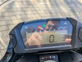 Honda NC700S Moto Naked Azul/Negro