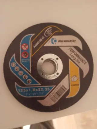 Disco Corte desbaste lijado metal hierro acero