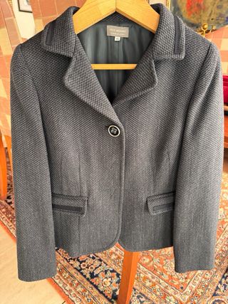 Chaqueta FELIX MODIANO azul marino talla 40