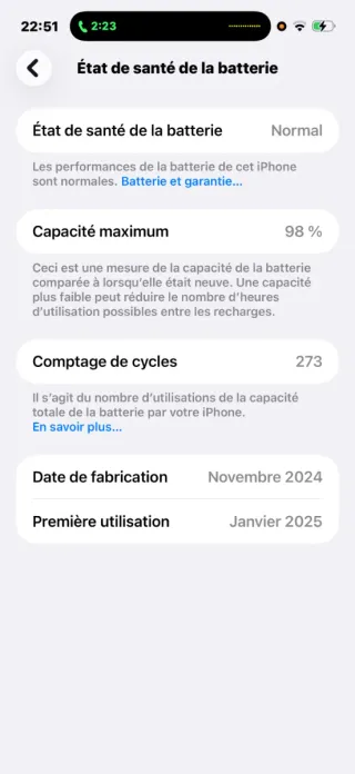 iPhone 16 Pro Max Batería 98% 900€ NEGOCIABLE