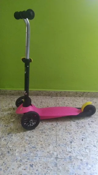 Patinete 3 Ruedas Oxelo Rosa