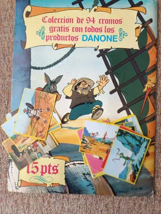 Álbum Don Quijote de la Mancha Danone