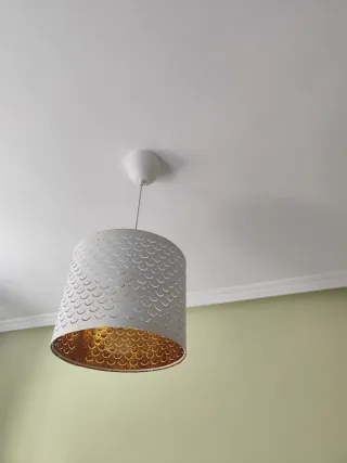 Lámpara IKEA salón/dormitorio