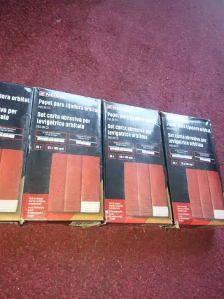 Pack 4 lijas orbitales PARKSIDE PSS 36 C3