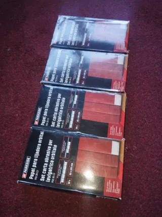 Pack 4 lijas orbitales PARKSIDE PSS 36 C3