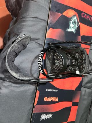 Tabla Snow CAPITA + Fijaciones UNION