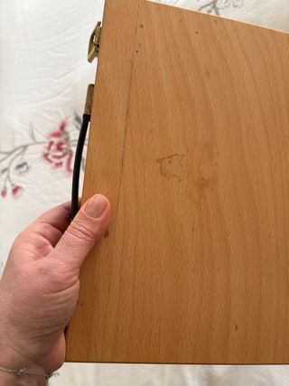 Scatola Legno Pittura Completa