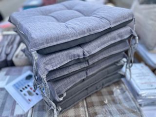 6 Cuscini Morbidone Sedia 40x40 Grigio