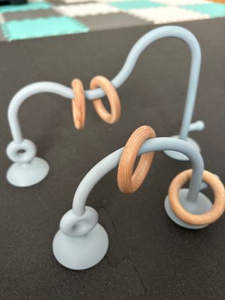 Juguete Rompecabezas Silicona y Madera