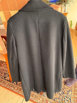 Abrigo FLORENCIA negro/azul oscuro