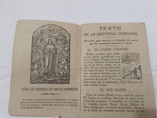 Lote 3 Libros Antiguos Catecismo y Devocionario