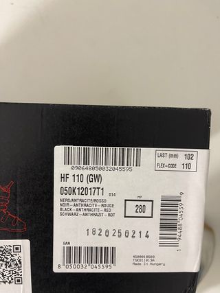 Scarponi sci Nordica HF 110 GW