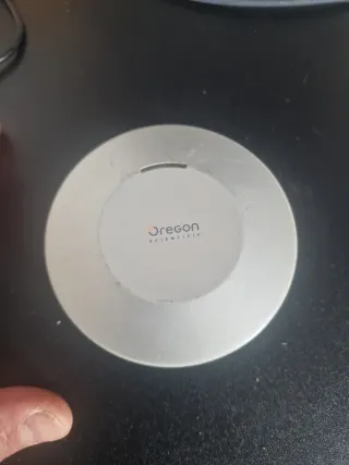 Despertador Vibrador Oregon Scientific Plata