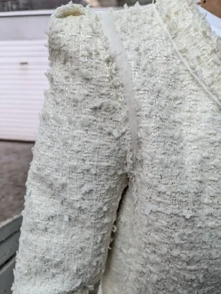 Chaqueta Tweed Mujer