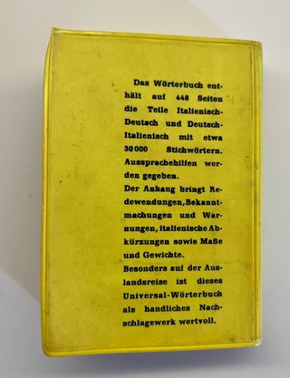 Vocabolario tascabile italiano tedesco