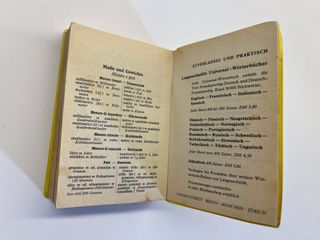 Vocabolario tascabile italiano tedesco