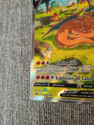 Charizard V SWSH260 Carta Pokémon 🇪🇸