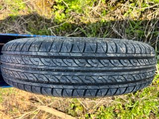 Carretilla elevadora manual azul