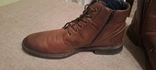 Scarponcino uomo ecopelle marrone tg 44