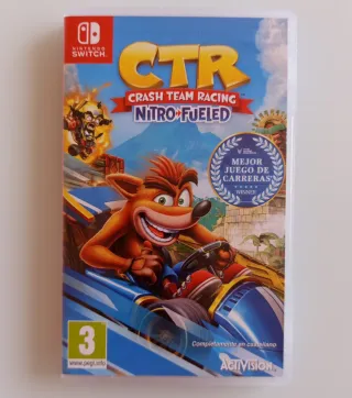 JUEGO NINTENDO SWITCH - CTR NITRO-FUELED