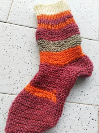 Calzini di lana fatti a mano