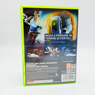 Portal 2 Xbox 360 Videogioco Ottimo Stato Italiano