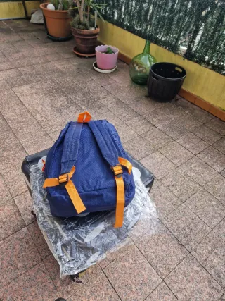 Mochila Marc Marquez 93 Munich Azul Naranja