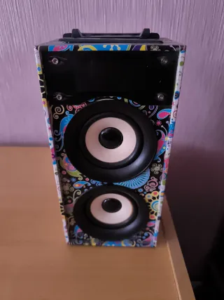 Altavoz Bluetooth Multicolor