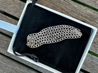Cadena Plata Ley 925 - 50 cm, cadena gruesa.