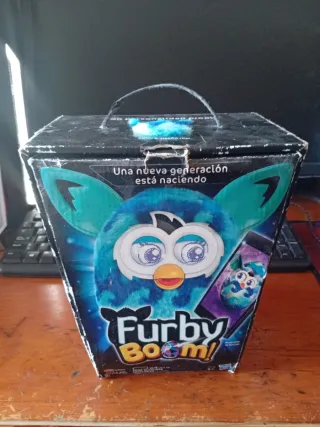 Furby Boom Camuflaje Azul Caja Original