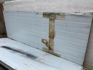 Panel sándwich blanco