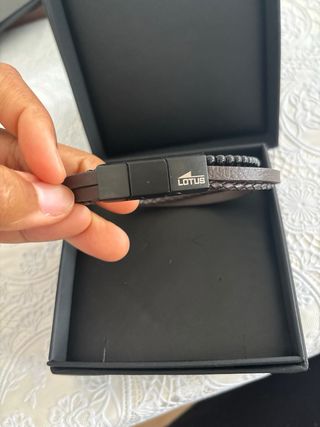 Pulsera Lotus Style Negra