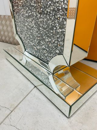 Mesita auxiliar negra mesa de madera mesa entrada