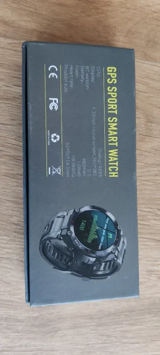 Smart watch GPS Sport Negro/Gris