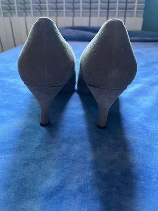 Zapatos de tacón Farrutx grises talla 36
