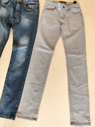 3 Calças de Ganga para Rapaz (13-14.anos/158cm)