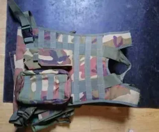 Chaleco táctico Airsoft camuflaje