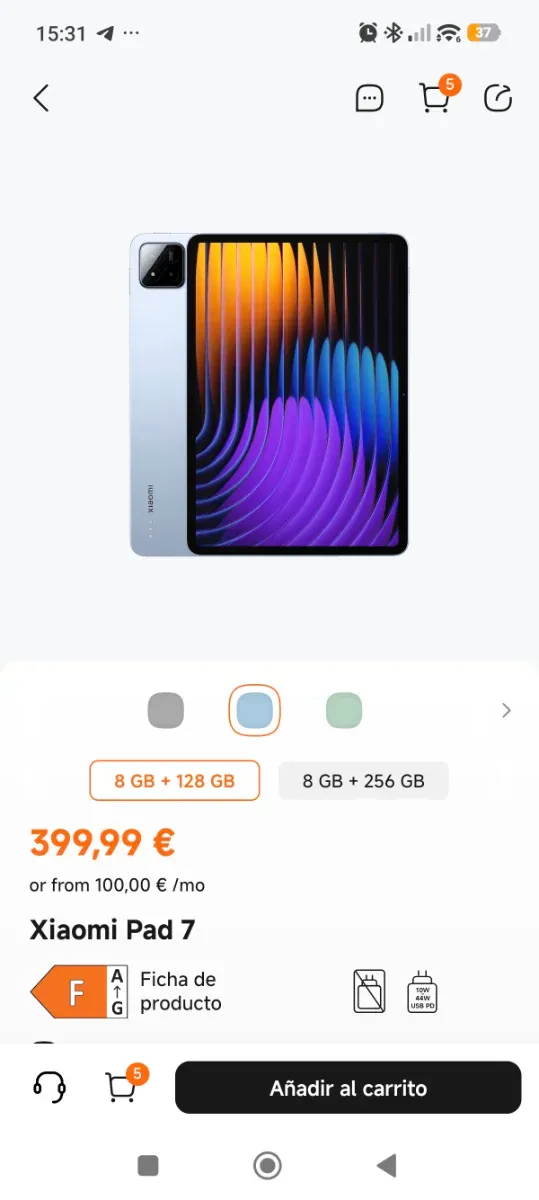 Xiaomi Pad 7 afbeelding 6
