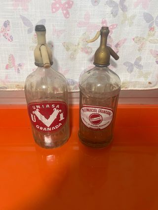 Bottiglie sifone antiche (2 unità)