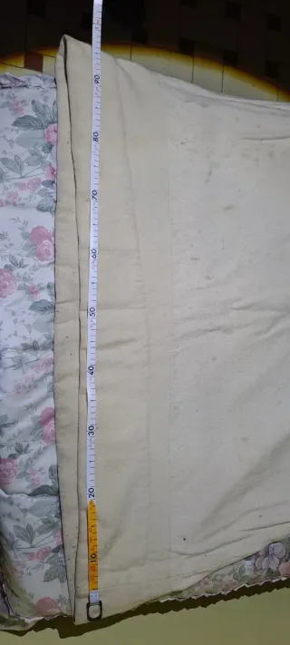 Túnica de estameña beige adulto.