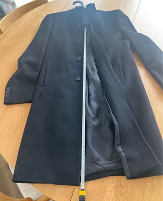 Abrigo Zara Man Negro XL