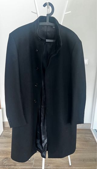 Abrigo Zara Man Negro XL