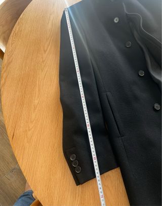 Abrigo Zara Man Negro XL